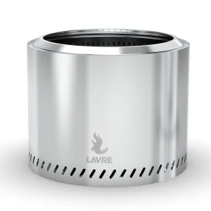 Stainless Steel Bonfires Brazier Stove Smokeless Charcoal Camping Solo Fire Pit Portable