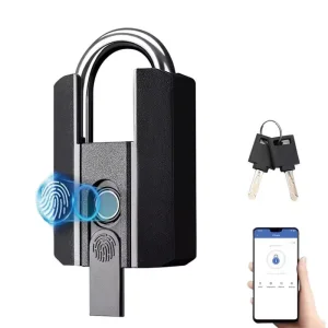 Padlock Key Lock Smart Lock Outdoor Smart Fingerprint Cabinet Lock Ttlock APP Remote