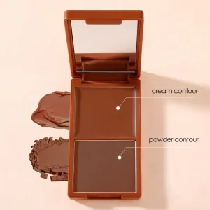 Cream &amp; Powder Contour Palette Mineral Makeup Bronzer Custom Contour Makeup Powder Private Label