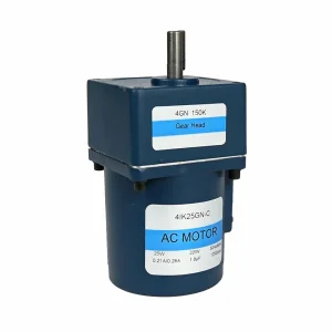Waterproof Single Phase AC Gear Motor With Permanent Magnet Construction for Industrial Automation Systems