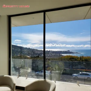 Aluminum Picture Fixed Casement Thermal Break Double Glazed Window