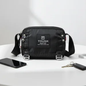 Wholesale Custom New Men's Nylon Waterproof Shoulder Crossbody Bag Fashion Casual Multi Compartment Sling Bag for Outdoor