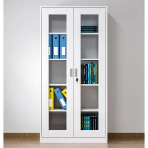 Customized Steel Glass Sliding Door Storage Cabinet