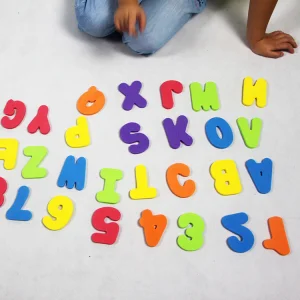 Wholesale HINES Brand Kids EVA Foam Educational Bath Toys-26 Letters 10 Numbers Colorful 2+ Age EN71 Certified Developing