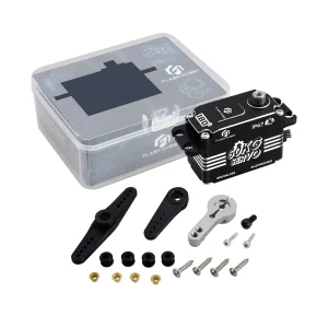 BLS2950MED 50KG 0.07Sec Fast Speed Digital Magnetic Sensor IP67 Waterproof Low Profile Brushless Servo for Drift Car OEM/ODM