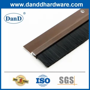 Custom Colored Nylon Filament Blocker Adjustable Weather Brush Strip Bottom Door Seal Sweep