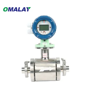 Intelligent Sanitary Electromagnetic Flow Meter High Precision Electromagnetic Induction Flow Meter