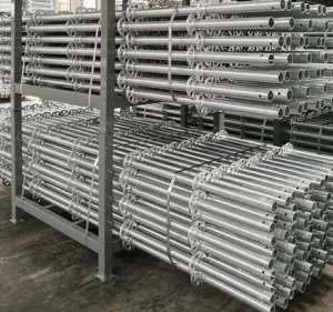Durable Hot DIP Galvanized Cuplock Scaffolding Vertical Standard