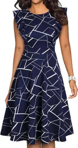 Vestidos de cóctel casuales en línea A