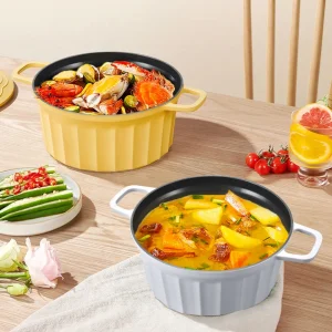 Enameled Cast Aluminum Dutch Oven