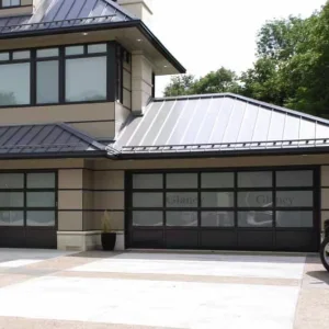 American Home For Full View Automatic Aluminum Glass Alloy Garage Door