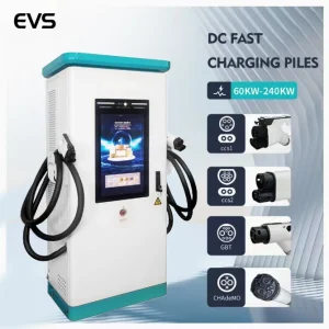 High Performance EV DC Chargers 60kw120kw180kw Customized Logo and Brand Name Waterproof and Dustproof CCS1 CCS2 Chademo GB/T Connector