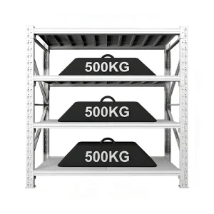 Steel Warehouse Pallet Racking Boltless Adjustable Anti-Rust Powder Coated Storage Shelves