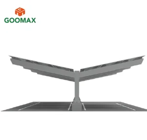 Goomax Custom Double-Side Solar Ground Mounting Carport Structure