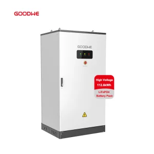 Smart Control &amp; Monitoring Goodwe Gw112.6-Bat-AC-G10 High Voltage Lithium Batteries 112.6kwh LiFePO4 Battery Pack