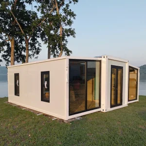 Prefab Ready Made Tiny Folding Expandable Winter 20Ft 40ft Shipping Container Foldable Small Modular Kit Office Home House