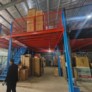 Double Your Storage Space Mezzanine Shelving