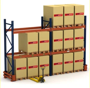 Storage Racking System Pallet Racks Warehouse Rack Heavy Duty Selective Shelf Cold Rolled Steel 1000-3000kg Capacity