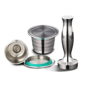 Rechargeable Stainless Steel Coffee Capsules
