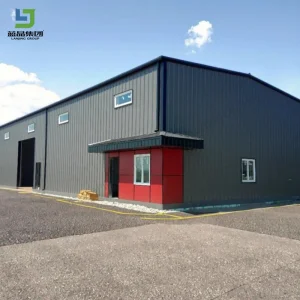 Large Span Steel Structure Industrial Prefab Metal Warehouse Building