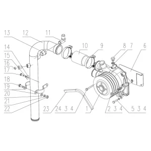 YC6J220 Engine Parts