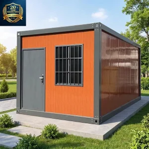 Heavy Duty Steel Frame Modular Container House Luxury Prefab Villa for Camping