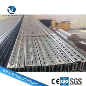 Hot-DIP Galvanized Bracket Premium Industrial Aluminum Profile UV-Protected Solar Panels Rails