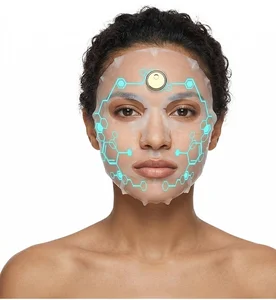 EMS Facial Mask Beauty Device Face Lifting Tightening Mask OEM ODM Beauty Equipment Disposable EMS Mask for Face Slimming