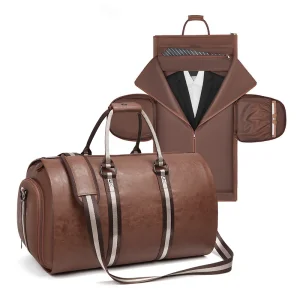 Waterproof PU Leather Travel Bag