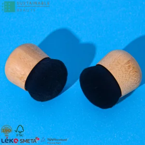 Private Label Custom Beauty Tools Black Cosmetic Vegan 40 9 PCS Wood White Hair Makeup Brush Set