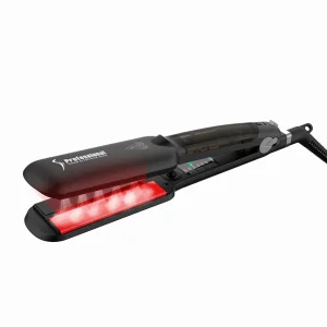 China Private Label Steam Hair Straightener Ceramic Coated Infrared Flat Iron Suppliers, Factories