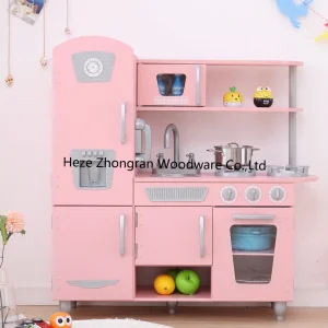 Interactive Wood Play Cooking Toy for Children's Hand-Eye Coordination