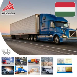 Multimodal Door-to-Door Road and Truck Shipping Transportation of Over-Dimensional Cargo Electronic Products Accepted Tir From China to Hungary