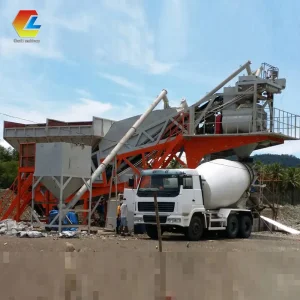 Eco-Friendly Mobile Cement Mixer Concrete Batching Plant for Sale