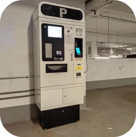 Multi-Payment Parking Terminal of Pay-on-Foot Parking Systems