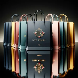Lipack Sac Papier Personnalisable Wholesale Price Customized Cardboard Sales Bags Custom logo Gift Bags Custom for Business