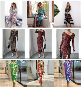 Vestido Casual de Venta Caliente