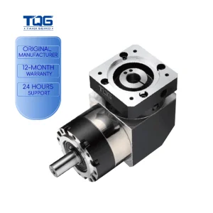 Nema 34 Motor 90° Right Angle Gearbox Bevel Planetary Gearbox PER Series Stainless Steel Flange Mounted Packaging Machinery