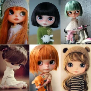 Fábrica OEM Personalizada Boneca BJD Conjunto de Bonecas de Plástico Real Brinquedo para Crianças Atacado Boneca de Vinil Mini Fabricante de Boneca Blythe na China