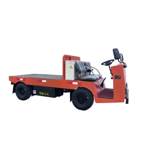 5ton Capacity 4 Wheels Mini Tow Truck Electric Tow Tractor