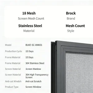 Anti-Theft Aluminum Alloy Window