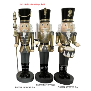 Wholesale Resin Handmade Crafts Classic Nutcrackers Figurines Soldiers Decorations Tabletop Ornaments Manufacturer