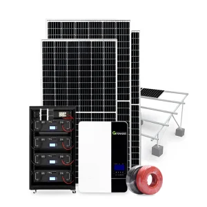 5kw 8kw 10kw 15kw 20kw 25kw 30kw 50kw Household Solar Energy System Complete Home Use Solar Power Energy Storage System with Lithium Battery