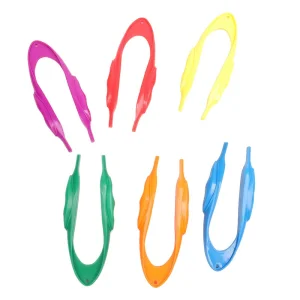 Montessori Candy Clamp Toy Plastic Tweezers Colorful Clip Exercise Kids Fine Motor Skill Educational Toy