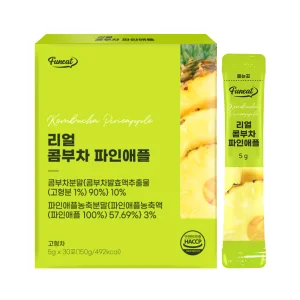 Kombucha Pineapple Flavor Detox