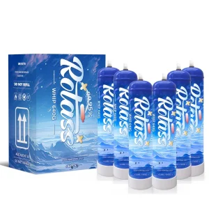 Tonghui Gas Factory Direct 0.95L N2o Canister 580g Whip Cream Chargers Rotass