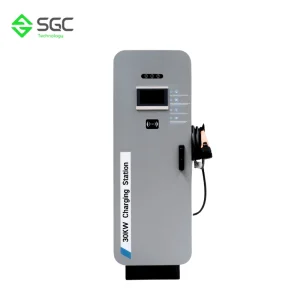 Smart Monitoring System DC EV Fast Power Charger 20kw-40kw with 7-Inch LCD, Ensuring Optimal Performance and Reliability