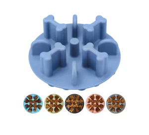 Soft Silicone Slow Feeder Dog Bowls
