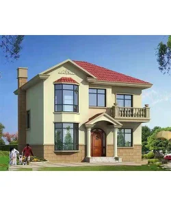 Luxury Customizable Prefab Villa with Smart Home Features