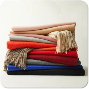 Iconic Pure Cashmere Fringe Shawl